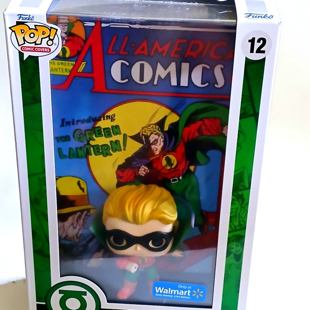 FUNKO POP COMIC COVERS WALMART EXCLUSIVE #12 GREEN LANTERN NIB